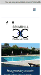 Mobile Screenshot of briarhillcabanaclub.com